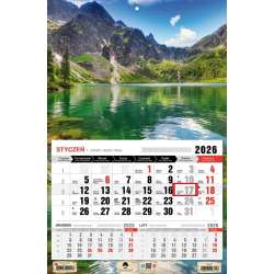 Kalendarz 2026 jednodzielny tatry