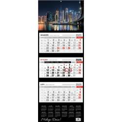 Kalendarz 2026 trójdzielny premium Dubai
