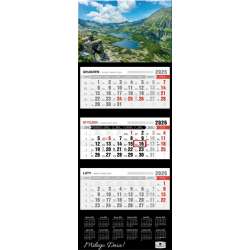 Kalendarz 2026 trójdzielny premium tatry