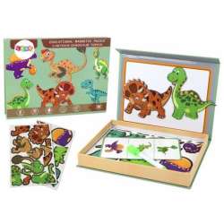 Puzzle magnetyczne z motywem dinozaurów - 1