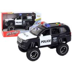 Pojazd raptor policja czarny dźwięk światła - 1