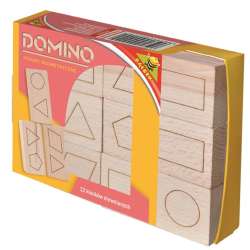 Domino drewniane - figury geometryczne - 1