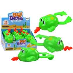 Zabawka do kąpieli nakręcana żaba zielona - 1
