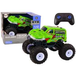 Auto Dinozaur terenowe 2.4G R/C 1:12 zielony - 1