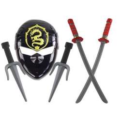 Zestaw Ninja - Maska, miecze, sztylety
