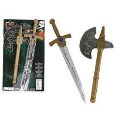 Zestaw rycerza - topór i miecz - 1