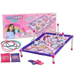 Gra zręcznościowa 2w1 Rzut woreczkiem i obręczą - 1