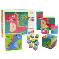 Edukacyjne klocki puzzle 6w1 9el