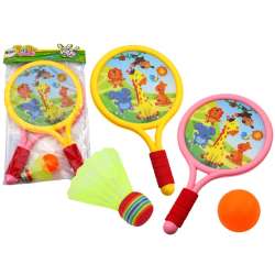 Rakietki do badmintona dziecięce Zwierzęta - 1