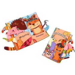 Książeczka miękka szeleszcząca zwierzęta leśne - 1