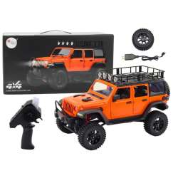 Auto terenowe R/C 2.4G napęd 4x4 pomarańczowy - 1