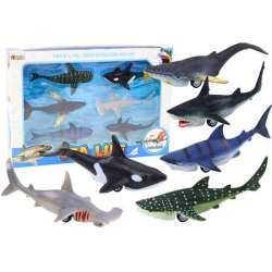 Figurki zwierzęta morskie na napęd frakcyjny 6szt - 1
