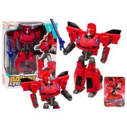 Auto-Robot 2w1 transformacja sportowy czerwony - 1