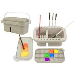 Pojemnik do mycia i przechowywania pędzli - 1