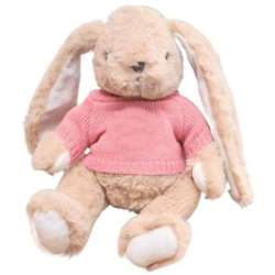 Maskotka przytulanka zając różowa 22cm