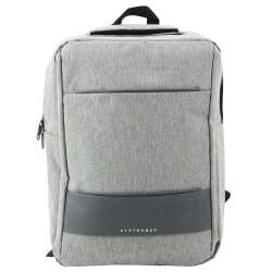 Plecak biznesowy z USB szary 14L - 1