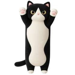Maskotka kot poduszka czarny 70cm