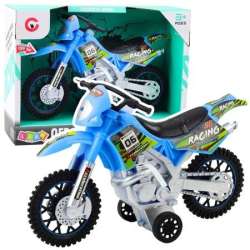 Motor crossowy Off-Road niebieski