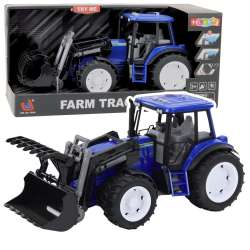 Traktor z ruchomą łyżką światła dźwięki nieb 1:10