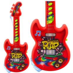 Gitara elektryczna czerwona 29cm - 1