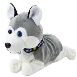 Pies pluszowy interaktywny Husky na baterie - 1