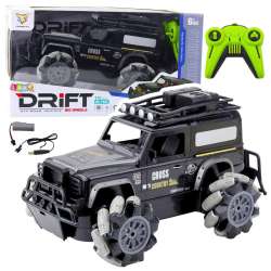Terenówka R/C obrót O 360 1:12 czarny