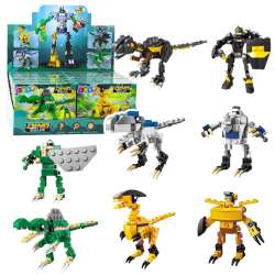 Klocki konstrukcyjne Dinozaur robot 2w1 MIX