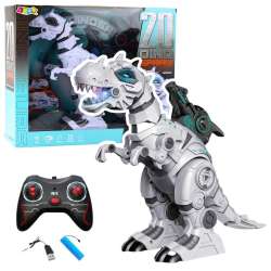 Dinozaur robot R/C dym, światło i dźwięk