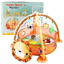 Mata leżanka kojec basenik z kulkami lew