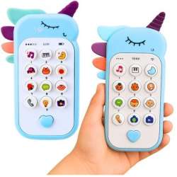 Telefon intraktywny niebieski