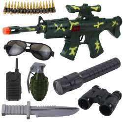 Karabin wojskowy z akcesoriami