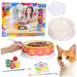 Zestaw kreatywny miska dla kota 6el
