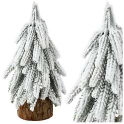 Choinka ozdobna na pniu 30x10cm