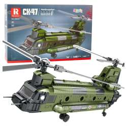 Klocki konstrukcyjne Helikopter wojskowy Chinook