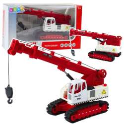 Dźwig gąsienicowy ze światłem i dźwiękiem