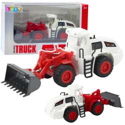 Koparka spychacz ruchoma metalowa łyżka światła...