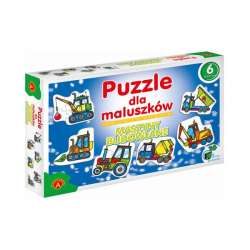 PUZZLE DLA MALUSZKÓW MASZYNY BUDOWLANE 2-7 el. 3mm (0541) - 3