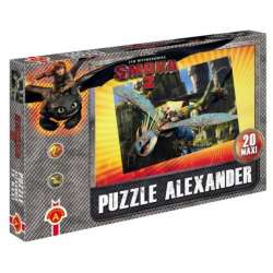 'ALEXANDER' Puzzle 20 -Smoki 2 'Pościg' 20el. maxi (1010) - 1