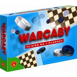 Gry 'ALEXANDER' Warcaby 12 gier na planszy (1378) - 2