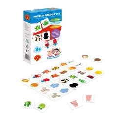 PROMO Puzzle przód i tył-Zabawa i Nauka 1842 ALEXANDER p10 (5906018018424) - 1