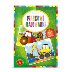 Piaskowe malowanki - Koparka i Traktor ALEX (5906018020946) - 1