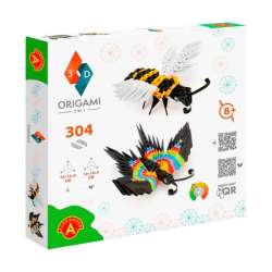 Origami 3D 2w1 Motyl, Pszczoła 2566 Alexander (5906018025668) - 1