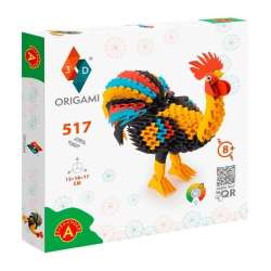 Origami 3D - Kogut / Rooster 517 elementów poziom 8/12 2574 ALEXANDER (5906018025743)