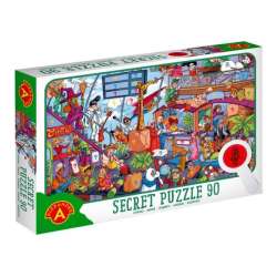 Puzzle obserwacyjne z lupą 90 el. Lotnisko 2756 ALEXANDER (5906018027563)