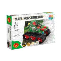 Mały Konstruktor TANKY 219 elementów 2809 ALEXANDER (5906018028096) - 1