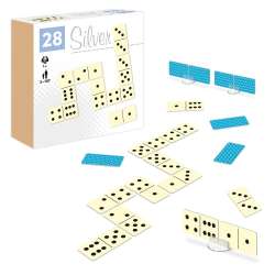 Domino kropki Silver ALEX - 1