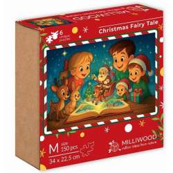 Puzzle drewniane 150 Świateczna Baśń