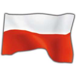 POLSKA FLAGA NARODOWA 70x112cm (GXP-536941) - 4