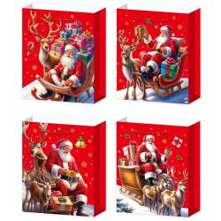 Torebka upominkowa L Boże Narodzenie MIX