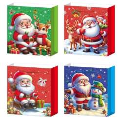 Torebka upominkowa M Boże Narodzenie MIX - 1